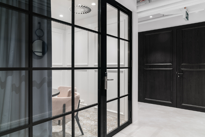 Loft glass walls Loft glass walls