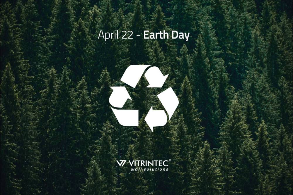 Earth Day - recycling at Vitrintec