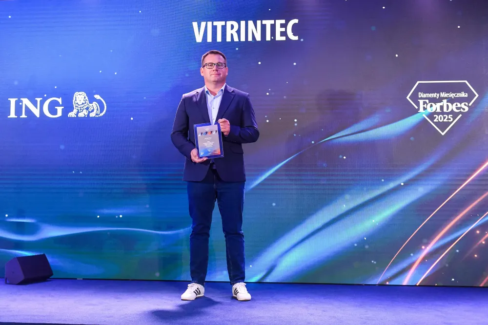 Diamenty Miesięcznika Forbes 2025 dla Vitrintec